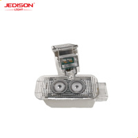Projecteur de bienvenue pour portière de voiture avec logo personnalisé, lampe d'ombre fantôme, Plug and Play, accessoire de modification automobile
