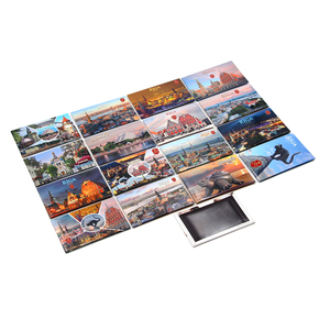 Estonia <span class=keywords><strong>riga</strong></span> lưu niệm tùy chỉnh Cmyk in logo du lịch tinplate kim loại tin tủ lạnh tủ lạnh nam châm cho trang trí - Product Image 3