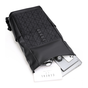 Bán buôn Unisex Chống trộm máy tính xách tay không thấm nước Ba lô công suất lớn tùy chỉnh thiết kế văn phòng kinh doanh Oxford dây kéo - Product Image 6