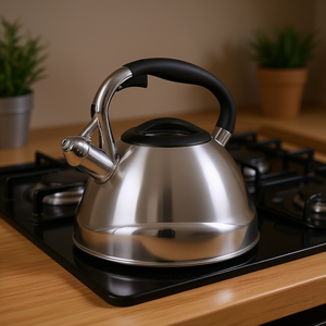 <b>Water</b> <b>Kettle</b> Stainless Steel 3 L With Whistle For Stovetop Use - Product Image 3