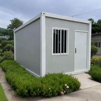 Maisons conteneurs en acier modulaires préfabriquées de luxe, portables et démontables, de 20 et 40 pieds, en kit, pour centre commercial, sous-sol, bar à domicile