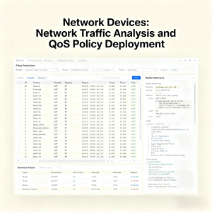 Analyse du trafic réseau et déploiement de politiques de QoS - Product Image 5