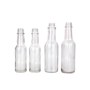 Stock 90ml 150ml 200ml Round clear Soy Sauce Bottle Glass Bottles for <strong>Alcoholic</strong> Beverages Glass Ketchup Bottle with Plastic Cap - Product Image 4