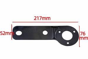 YH5031 avec 3 vis 3 écrous fixe <span class=keywords><strong>prise</strong></span> de <span class=keywords><strong>remorque</strong></span> européenne support de fer pick-up transfrontalier RV rénovation fixe - Product Image 5