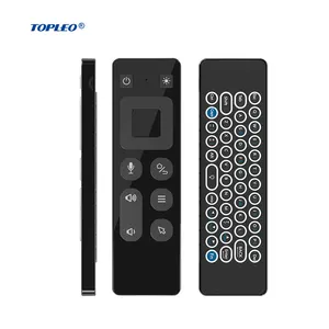 Topleo Mini Air Mouse Wireless Keyboard For Smart Tv Mini Pc 2.4g Wireless Remote Controller