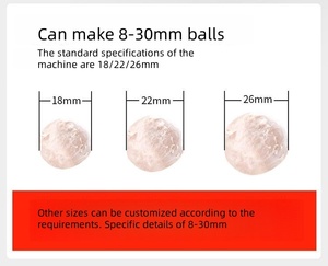 เครื่องปั้นลูกชิ้นไฟฟ้าสำหรับทำลูกชิ้นเครื่องจักรสเตนเลสสั่งทำได้สำหรับมืออาชีพในเชิงพาณิชย์ - Product Image 4