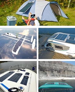 Vente en gros de panneau <span class=keywords><strong>solaire</strong></span> flexible MONO 150W Sunpower à couche mince pour voiture de golf, catamaran marin, yacht, bateau, <span class=keywords><strong>tente</strong></span> avec <span class=keywords><strong>balcon</strong></span> - Product Image 6