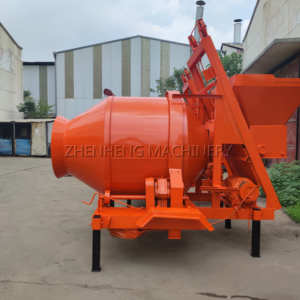 Bétonnière électrique JZC500 800L (alimentation) 500L (décharge) 18-20m³/H (production) Machine de construction - Product Image 5