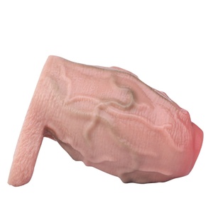 Funda de silicona FAAK para pene, manga hueca para agrandamiento del pene, dildo hueco, funda para pene, juguetes sexuales para retrasar la eyaculación - Product Image 5