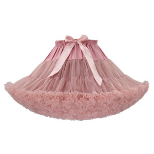 <span class=keywords><strong>Jupon</strong></span> plissé en tulle à deux couches pour femme, blanc et <span class=keywords><strong>noir</strong></span>, jupe <span class=keywords><strong>tutu</strong></span> bouffante de fête, crinoline, jupe <span class=keywords><strong>tutu</strong></span> intérieure avec bustle - Product Image 3