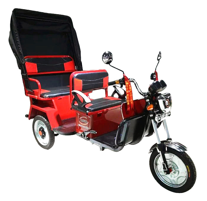 Hot Sale Dreirad Beste Qualität Motorrad Dreirad Offenes Elektro fahrrad Tuk Tuk Bajaj Rikscha Für Passagiere