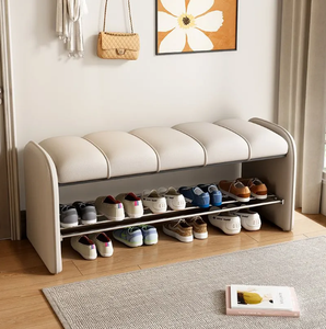 <span class=keywords><strong>Petit</strong></span> appartement <span class=keywords><strong>banc</strong></span> à chaussures <span class=keywords><strong>entrée</strong></span> maison longue armoire à chaussures lumière luxe haut de gamme sens de la maison <span class=keywords><strong>banc</strong></span> à chaussures - Product Image 1