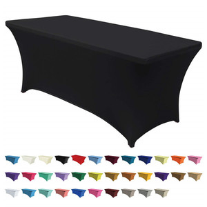 Housse de table en spandex, extensible, pour lit de <span class=keywords><strong>spa</strong></span>, 4-6-8ft - Product Image 2