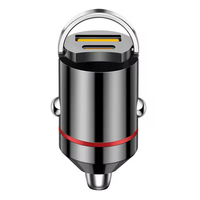 Adaptateur de chargeur de voiture sans fil magnétique électrique universel 60W charge rapide type-c PD multi-ports USB pour