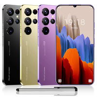 Smartphone S23 ULTRA Original de Gran Venta 16GB+1TB 48MP+72MP 5000 mAh Desbloqueado Android 12 Teléfono Celular Inteligente Doble Sim 5G