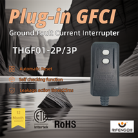 Prise électrique de protection contre les fuites RIFENG GFCI 10A IP54 ETL pour usage résidentiel