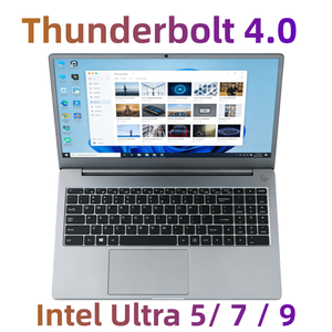 <span class=keywords><strong>ส</strong></span>ิน<span class=keywords><strong>ค</strong></span>้าใหม่15.6นิ้ว Intel ultra 5 7 9 225H 255H 285H RAM DDR5 WiFi 6 Thunderbolt โลหะ ordinateur แบบพกพา Ai แล็ปท็อป - Product Image 1