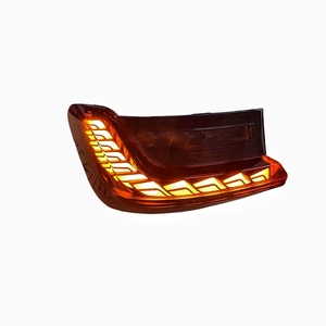 Fanale posteriore a LED <span class=keywords><strong>2019</strong></span>-2021 per <span class=keywords><strong>BMW</strong></span> <span class=keywords><strong>Serie</strong></span> 3 G20 G28, gruppo fanale posteriore freno e retromarcia 12V ABS+PC 12 Rosso per 320i 325i Nuovo - Product Image 2