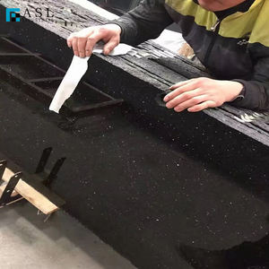 Dalles de sol en granit noir Galaxy sur mesure, <span class=keywords><strong>pas</strong></span> <span class=keywords><strong>cher</strong></span>, pour comptoirs de cuisine en granit et marbre - Product Image 5