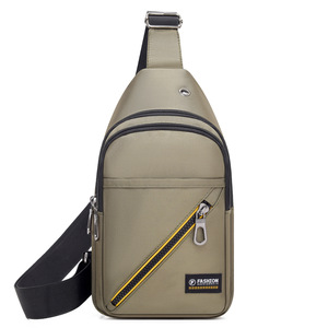 Sac bandoulière tendance en Oxford avec petite poche zippée, sac messager pour homme, usage quotidien, toutes saisons, sac bandoulière - Product Image 4