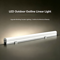 Nouveau profilé en aluminium extrudé à profil bas personnalisé 15*09 pour éclairage LED, montage en surface, plafond, mur, sol