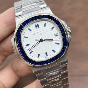 นาฬิกาข้อมือสุดหรูระดับไฮเอนด์รุ่นคลาสสิกคุณภาพสูงสุด ปี 2025 ของแท้ แบรนด์หรู ระบบออโตเมติก สำหรับผู้ชาย ดีไซน์เรียบง่าย สายหนังจระเข้ผสมโลหะ - Product Image 2