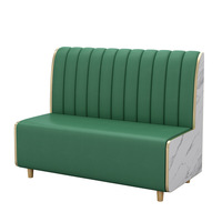 Ensembles de mobilier de restaurant, tables et chaises de salle à manger, ensemble pour café, boutique de restauration rapide, bar, cantine, banquette en cuir et bois, canapé