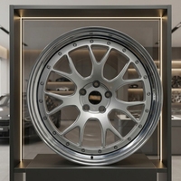 Jantes de voiture personnalisées forgées en deux parties GUDE, 18, 19, 20 pouces, avec design concave pour BMW M3, Corvette C8, Audi RS6, Mercedes C63