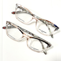Assortiment de montures de lunettes optiques rectangulaires en acétate de couleur unie pour hommes et femmes, prêtes à être expédiées, pour lunettes de lecture