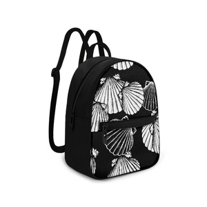 <span class=keywords><strong>Sac</strong></span> à <span class=keywords><strong>dos</strong></span> pour femmes, <span class=keywords><strong>petit</strong></span> <span class=keywords><strong>sac</strong></span> à <span class=keywords><strong>dos</strong></span> tendance pour adolescents, imprimé coquillage de style hawaïen, fermeture éclair, faible MOQ - Product Image 2