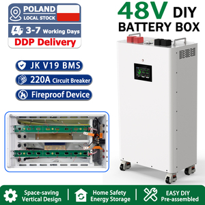 EU DDP Francesco Morabito Tested Vertical <b>DIY</b> 48V 51.2V 280Ah 314Ah 15kw 16kw Lithium Ion Batteries Lifepo4 Battery Box <b>Kit</b> - Product Image 1