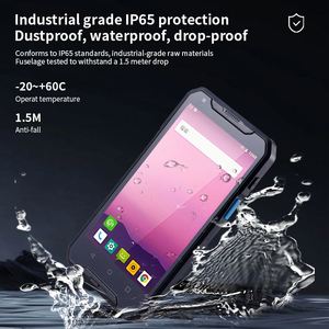 PDA industriel Android avec écran tactile capacitif de 5 pouces, lecteur de codes-barres et carte mémoire 4 Go + 64 Go - Product Image 6