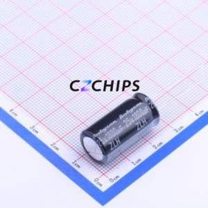 ตัวเก็บประจุอิเล็กโทรไลต์อะลูมิเนียมแบบ Through-Hole รุ่น 25ZLH1800MEFC12.5X25 ขนาด D12.5xL25 มม. 1800uF 20% 25V 2.9A-100kHz - Product Image 1