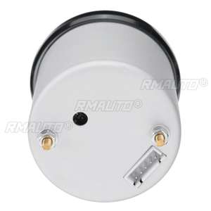 Manómetro de Presión de Combustible Diésel para Automóvil de 12 V y 2 Pulgadas (52 mm) con Sensor de Presión de 0-100 PSI, Pantalla LED de 7 Colores, Color Negro, Universal - Product Image 5