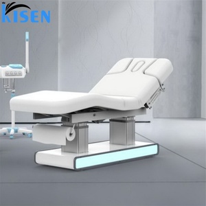 Kisen Factory Supply Custom Adjust Three Sections Reclining Electric Cosmetic Chair Eyelash Extension Beauty <b>Bed</b> - Product Image 5