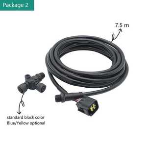 Conector M12 de 5 Pines, Impermeable IP67, DIN Hembra a Macho, Conector en T para NMEA2000, para Cables Impermeables M12 de 4.5m y 7.5m - Product Image 3