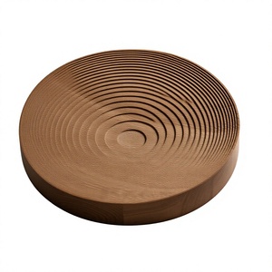 B.S INTERNATIONAL Bandeja de Servir Decorativa Hecha a Mano, Duradera, Multifuncional, con Recubrimiento en Polvo, Apta para Lavavajillas y Microondas, Ecológica - Product Image 4