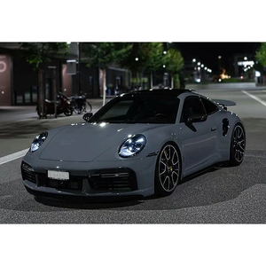 Vinilo fundido de TPU PET de alto brillo de fábrica al por mayor Crystal Storm Grey One Rollo completo 1.52X1 8M/5X60FT para envolturas de automóviles - Product Image 2