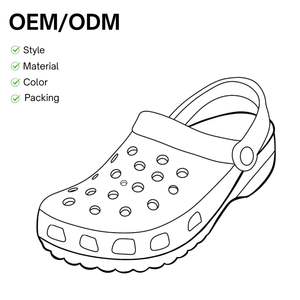Deran OEM Wholesales Custom Nurse Rubber Anti-Slippery Men <strong>Women</strong> Clogs <strong>Croc</strong> Shoes Clogs &amp; Mules Closed Toe Soft Sole - Product Image 2