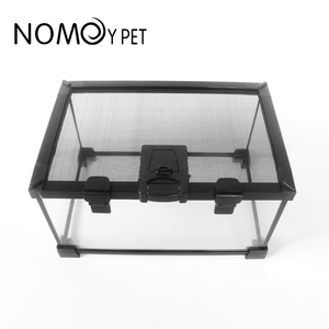 NOMOY PET новый прозрачный корпус для рептилий, резервуар для геккона, стеклянная террариумная клетка для рептилий, YL-07 - Product Image 4