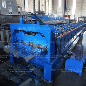 Maquina de cubierta de acero pesada-Rollo de cubierta de PISO de Alta velocidad que Forma La Linea de sản xuất - Product Image 4