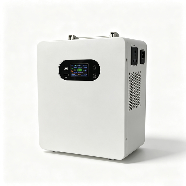 500W Portable Power Station 1000Wh Lithium Battery Solar Generator Emergency Backup Power for Home Camping RV Outdoor Travel