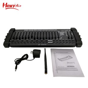 2025 professionnel en vente sans fil DMX512 Console scène DJ éclairage DMX contrôleur sans fil DMX avec 384 canaux - Product Image 2