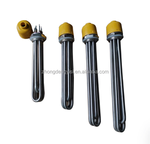 Chauffe-eau immergé industriel en acier inoxydable SS304 pour réservoir d'huile thermique et d'eau 220V 380V Pièces de machines métallurgiques - Product Image 1