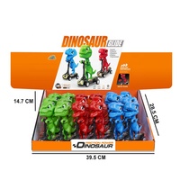 Nouvelle moto scooter dinosaure amusante à tirer en arrière, simulation de moto Tyrannosaurus Rex, jouet cadeau pour garçon