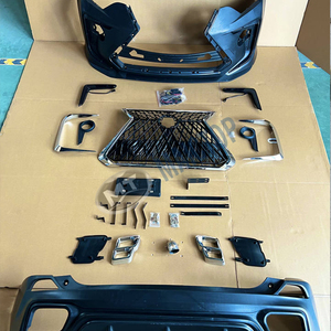 Maictop Accessoires de voiture, kit carrosserie pour pare-chocs avant pour Toyota <span class=keywords><strong>Rav</strong></span> 4 Rav4 2016 <span class=keywords><strong>2017</strong></span> 2018, mise à niveau au style Lexus - Product Image 3