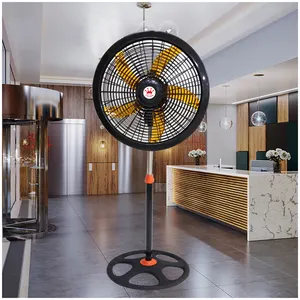 Precio barato Soporte eléctrico Ventilador industrial de 18 pulgadas Rotación de 360 grados Ventilador de soporte de 18 pulgadas