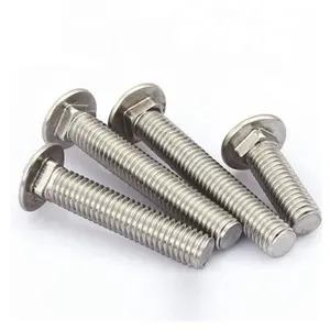 Thép Không Gỉ Cổ Vận Chuyển Bolt Nấm Đầu Bolt Đối Với Fastener Tùy Chỉnh Lớn Đầu Vận Chuyển Bu Lông Thép Không Gỉ Gân Cổ Vận Chuyển Bolt