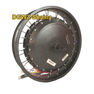 Vélo électrique sans engrenage DGWZ 273 modèle 72V 8000W 20x4.0, vélo à pneus larges de 20 pouces, moteur à moyeu arrière à rayons - Product Image 6