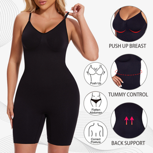 Body Moldeador de Una Pieza con Control de Abdomen, Faja Reductora, Ropa Interior Sin Costuras con Efecto Lifting para Mujer - Product Image 3